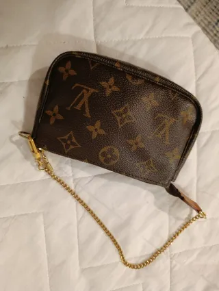 Bolso Louis Vuitton Marrón Dorado