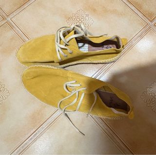 Zapatillas SANMARA esparto amarillas