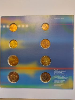 Coleção CTT - 1.ª emissão euro (selos e moedas)