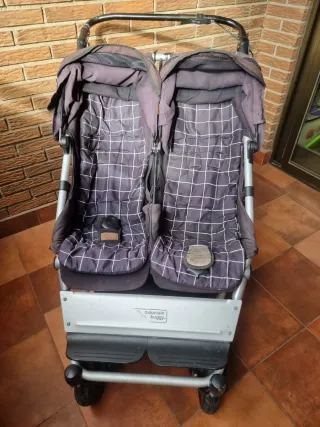 Carrito Gemelar Mountain Buggy Duet 3.2+ capazos