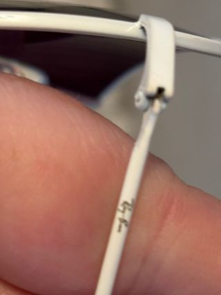 Gafas de sol Ray-Ban blancas