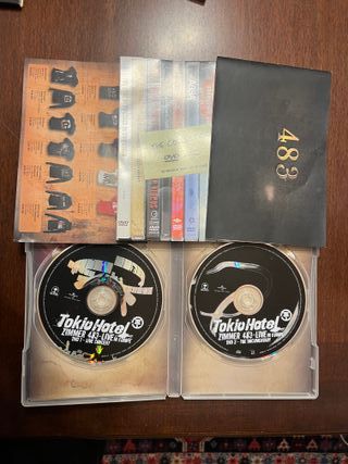 Tokio Hotel DVD Lieb die Sekunde & Zimmer 483