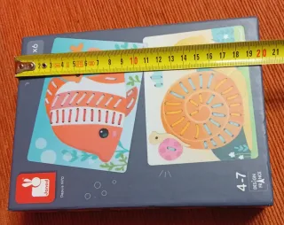 Tarjetas para coser Janod x4