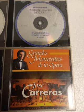 Lote 6 CDs Música Clásica y pelicula