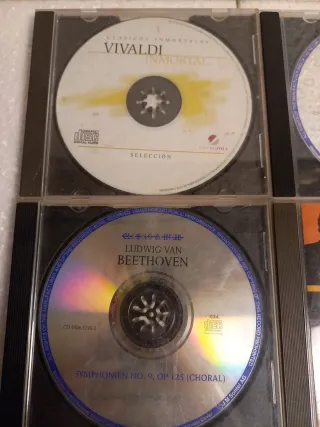 Lote 6 CDs Música Clásica y pelicula