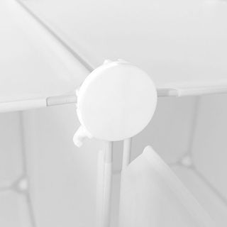 Armario Vestidor 8 Cubos 147x75x47 Cm Blanco NUEVO