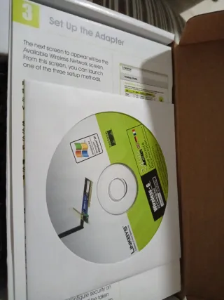 Adaptador PCI Linksys Wireless-G WMP54G