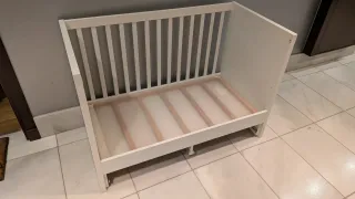 Cuna Ikea Evolutiva Blanca