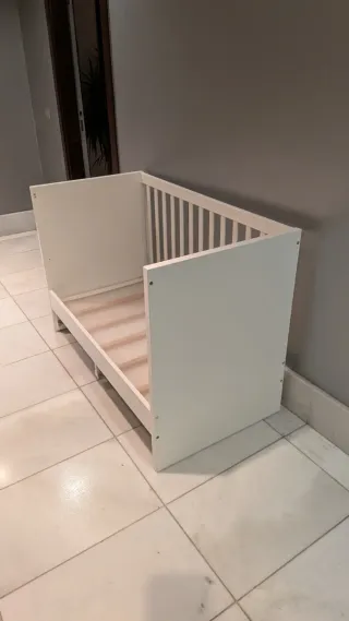 Cuna Ikea Evolutiva Blanca