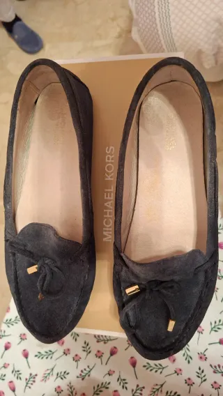 Mocasines Michael Kors Azul Marino Mujer