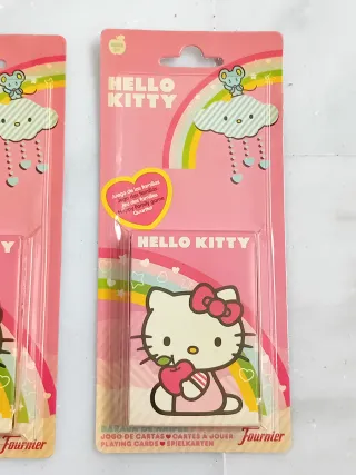 Lote 2 Barajas Cartas Hello Kitty Precintadas