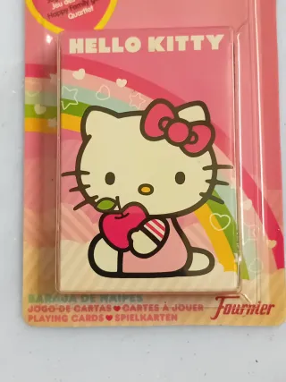 Lote 2 Barajas Cartas Hello Kitty Precintadas