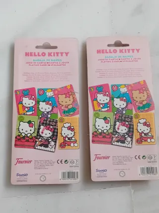 Lote 2 Barajas Cartas Hello Kitty Precintadas