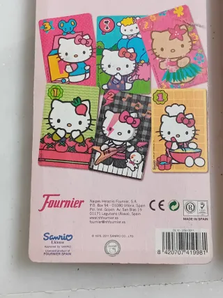 Lote 2 Barajas Cartas Hello Kitty Precintadas