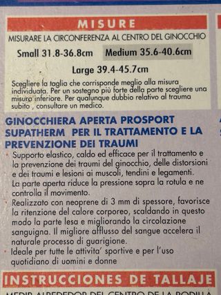 Ginocchiera Dr. Scholl's ProSport M