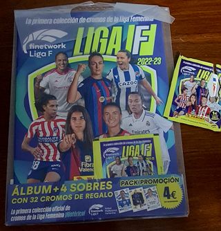 Álbum y sobres Liga F