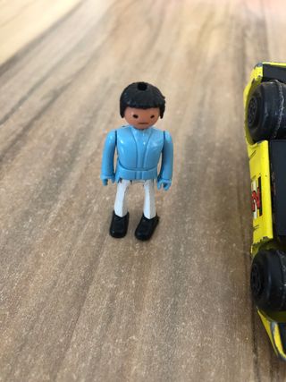 Coche de juguete amarillo "Marchal"