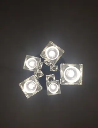 Lámpara LED Cubos Hielo dimable
