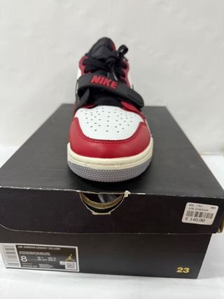 Zapatos Jordan Hombre Rojo Blanco