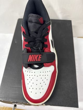 Zapatos Jordan Hombre Rojo Blanco