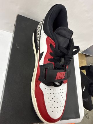 Zapatos Jordan Hombre Rojo Blanco