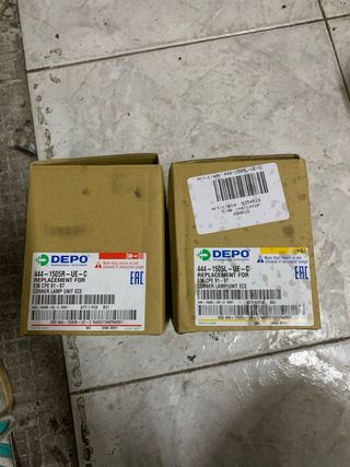 Intermitentes BMW E36 COUPE transparentes