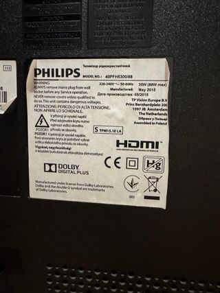 TV Philips 40 pulgadas