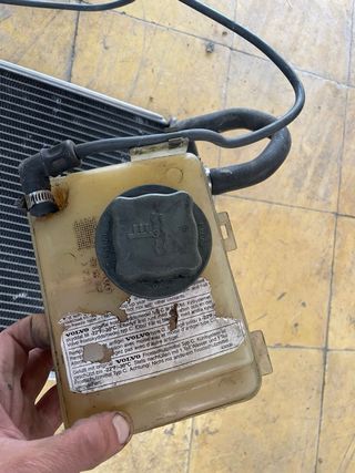 Radiador e intercooler Volvo 480 Turbo