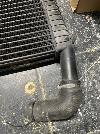 Radiador e intercooler Volvo 480 Turbo