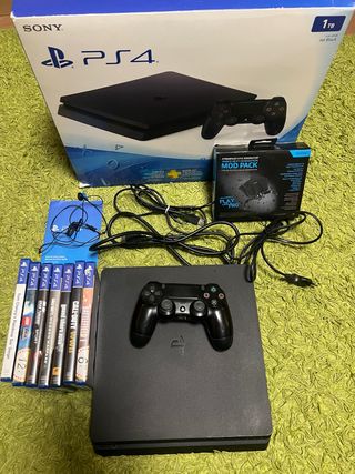 Lote PS4 Negra 1TB