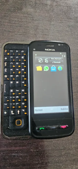 Nokia C6 Nero Completo