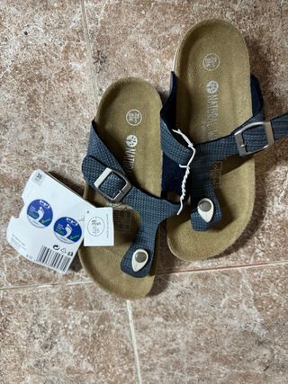 Sandalias Natural World Mujer Talla 38 Azul