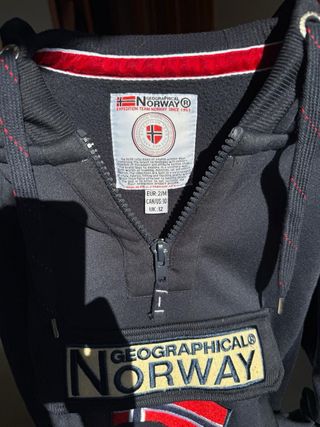 Sudadera Geographical Norway azul marino