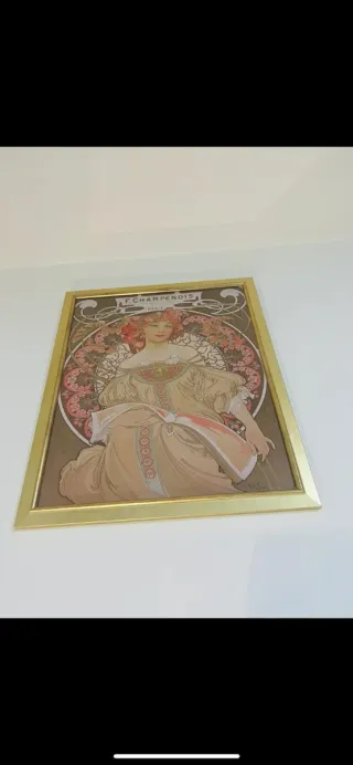 Quadro decorativo F. Champenois