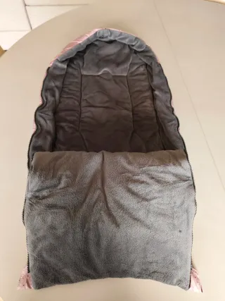 Saco capazo bebé Babyclic rosa