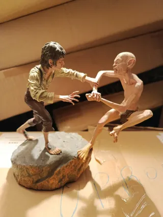 Frodo & Gollum La Grieta del Destino Weta
