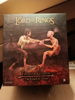 Frodo & Gollum La Grieta del Destino Weta