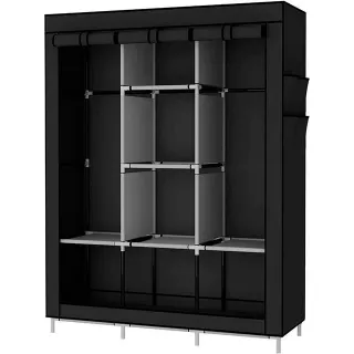 Armario Black Vestidor Tela 170x127x45 Cm NUEVO!!!