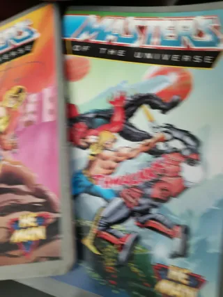 Lotto 4 quaderni vintage He Man Mattel scuola