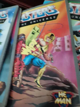 Lotto 4 quaderni vintage He Man Mattel scuola