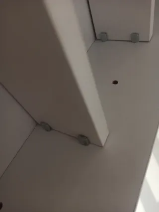 Vitrina expositor pared cristal y madera