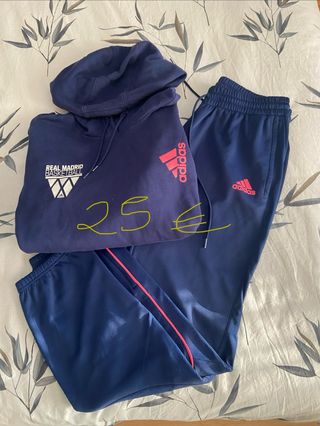 Chándal Adidas Real Madrid Baloncesto Talla L