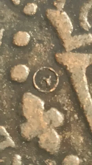 Réplica moneda 6 Reales Felipe V 1710 Cobre