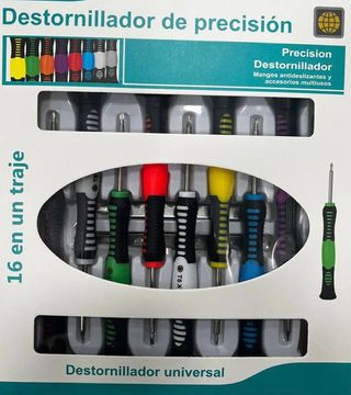 Kit de Destornilladores de Precisión 16 en 1