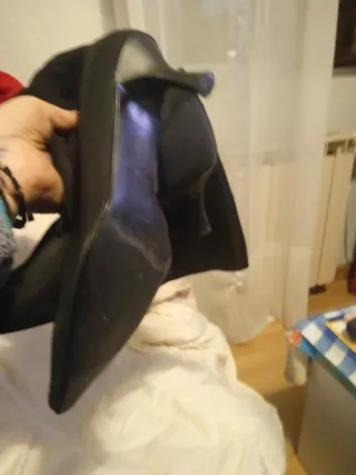 Botas de licra negras talla 40 sin usar muy finas