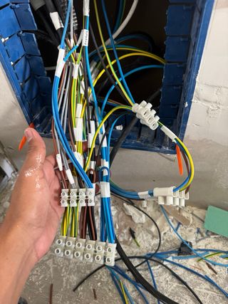 Trabajos de electricidad