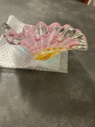 Centrotavola Murano Vetro Multicolor 22cm