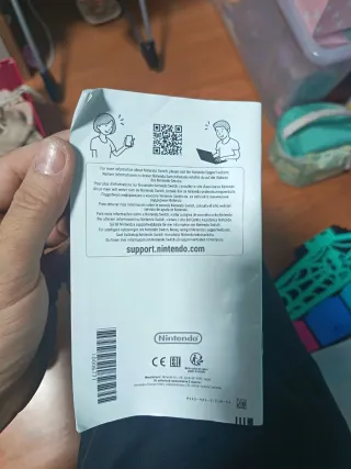 Scatola Nintendo Switch Lite Blu e Turchese