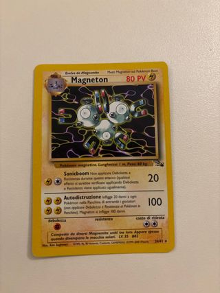 Magneton 26/62 Carta Pokémon