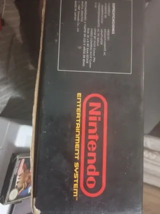 Nintendo NES Caja Original Español